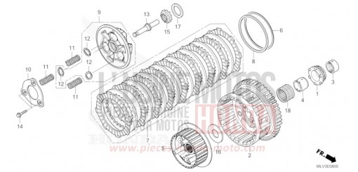 EMBRAYAGE CB1000ST de 2026